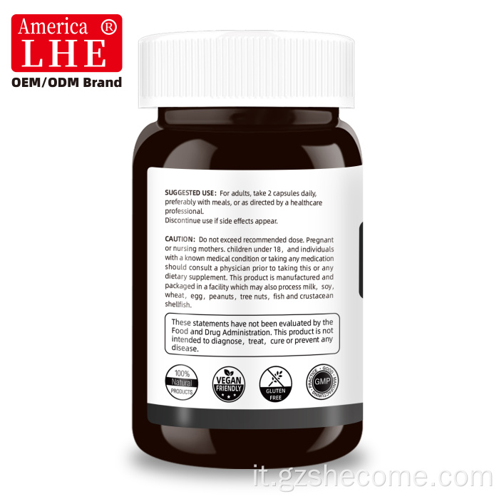 Capsule di olio di semi neri Shecome per il supporto immunitario